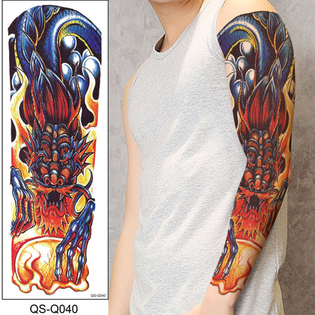 Temp Tattoo - Dragon Tails